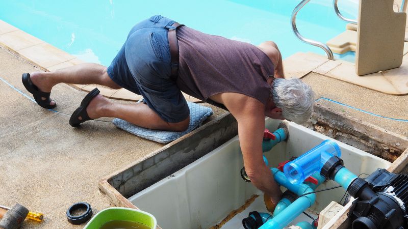 Local Pool Maintenance pros at work